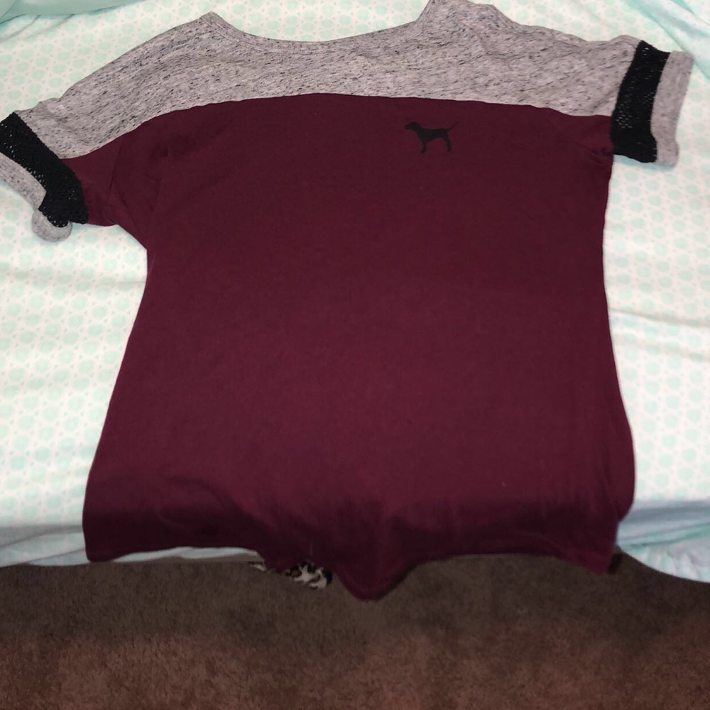 Burgundy Pink shirt